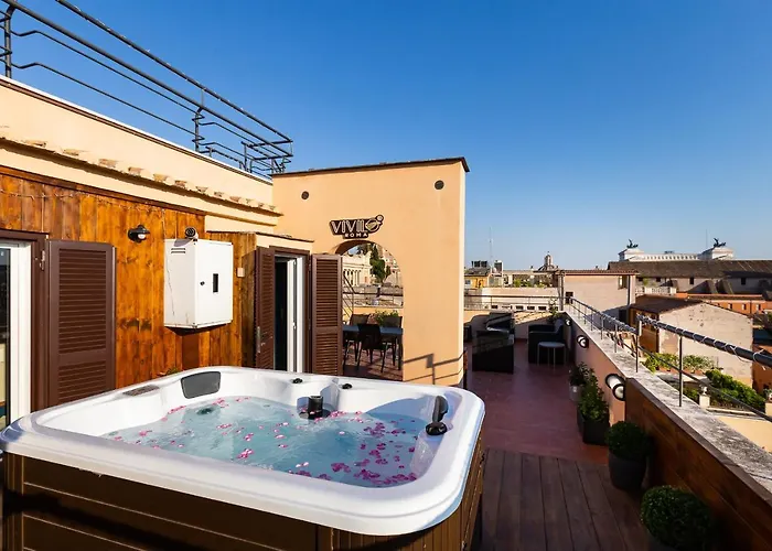 Vivilo Trevi - Luxury Experience - Private Jacuzzi On Terrace - Insane View Gasthuis Rome